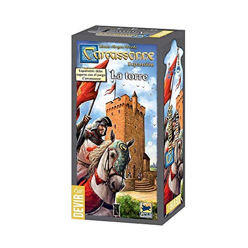 Devir - Carcassonne La Torre, Juego de Mesa (BGTORRE)