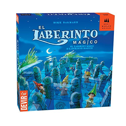 Devir El Laberinto mágico, Juego de Mesa + Fantasma Blitz Juego de Mesa, 13 x 4 x 13 cm, Multicolor, única (BGBLITZ)