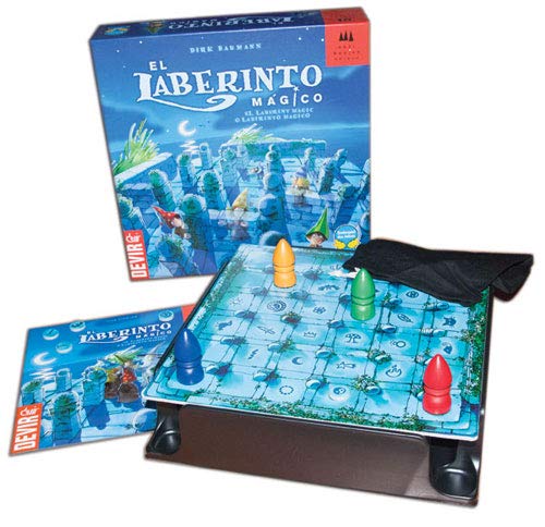 Devir El Laberinto mágico, Juego de Mesa + Fantasma Blitz Juego de Mesa, 13 x 4 x 13 cm, Multicolor, única (BGBLITZ)