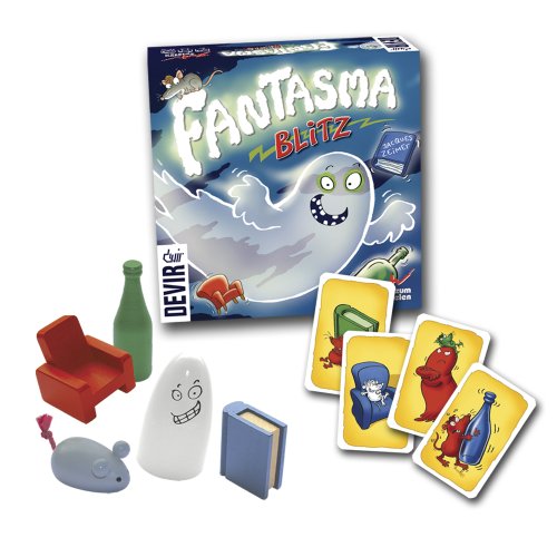 Devir El Laberinto mágico, Juego de Mesa + Fantasma Blitz Juego de Mesa, 13 x 4 x 13 cm, Multicolor, única (BGBLITZ)