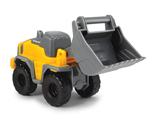 Dickie Toys Volvo Series - Camión Mack Truck de Volvo con Remolque y 2 Vehículos, para Niños a partir de 3 Años - 32 cm