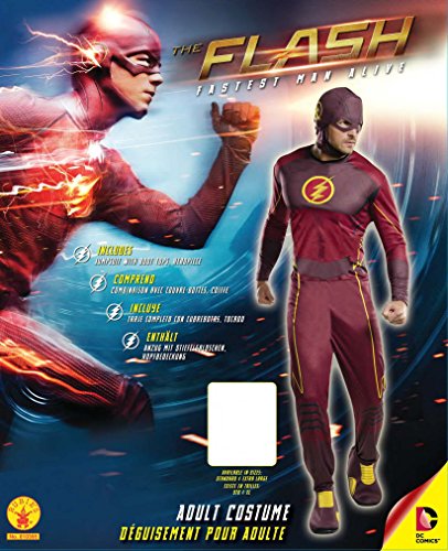 Disfraz de Flash para adulto, talla única (Rubie's 810395)