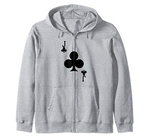 Disfraz de Jack of Clubs Sudadera con Capucha