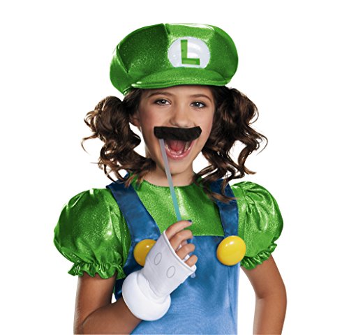 Disguise Luigi Skirt Version Costume, Small (4-6x)