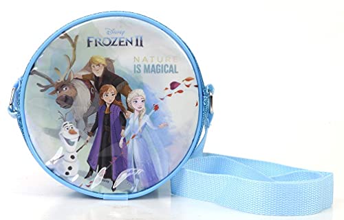 Disney Frozen Beauty Fashion Bag - Set de Maquillaje para Niñas - Set de Belleza para Labios y Uñas con Maquillaje para Niñas, Kit de Manicura y Accesorios - Regalo para Niñas