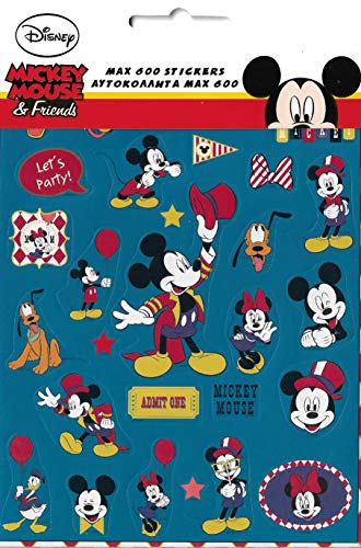 Disney Libro de pegatinas de Mickey Mouse y amigos con 8 hojas y más de 600 pegatinas