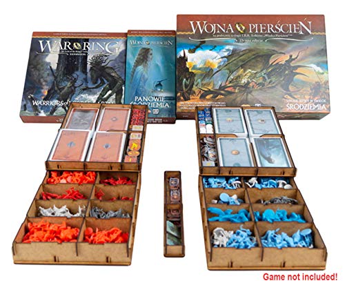 docsmagic.de Organizer Insert for War of The Ring 2nd Edition - Box Encarte