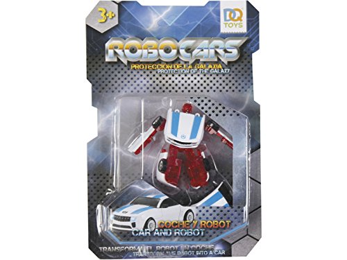 DQTOYS Figuras Robocars 8,5 cm.