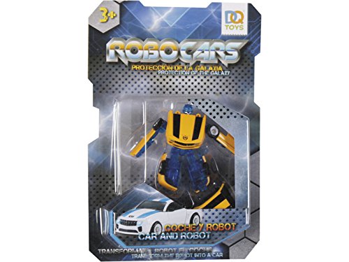 DQTOYS Figuras Robocars 8,5 cm.