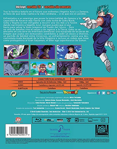 Dragon Ball Super. Box 6 Blu-Ray Edición Coleccionistas [Blu-ray]