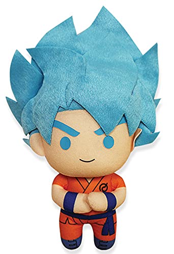 Dragon Ball Super Peluche Super Saiyan Azul Goku 13cm