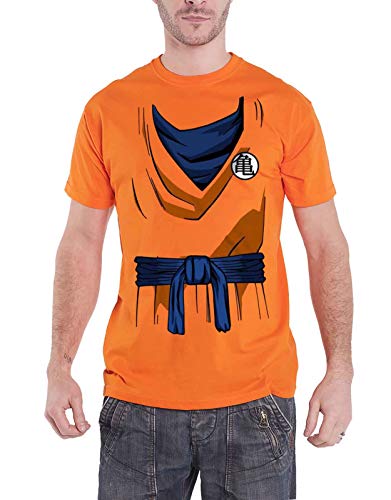 Dragon Ball Z – Disfraz de Goku, camiseta – Naranja naranja L