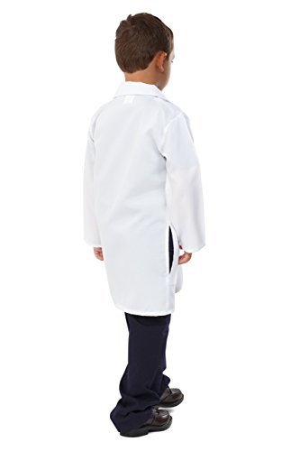 Dress Up America Unisexo Doctor Bata de laboratorio para niños