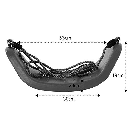 DSHUJC Asiento de Columpio de plástico Engrosado para niños y Adultos Columpios para Colgar Mecedora Juguete de viga de habitación Interior con Clavos de expansión de