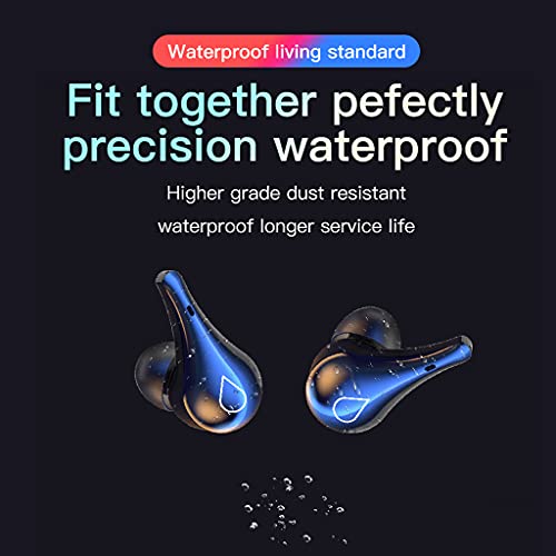 DUESI Smart Touch Control Auriculares inalámbricos con Pantalla LED para Juegos Bluetooth 5,0 TWS Auriculares Deportivos con Bluetooth