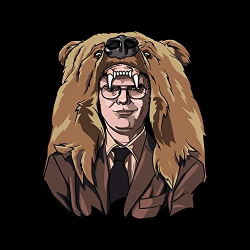 Dwight Bear Head The Office US Kid's T-Shirt