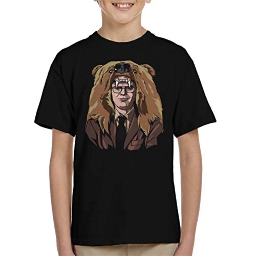 Dwight Bear Head The Office US Kid's T-Shirt