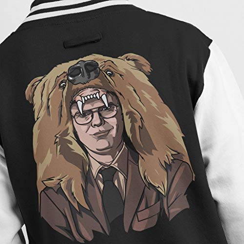 Dwight Bear Head The Office US Kid's Varsity Jacket