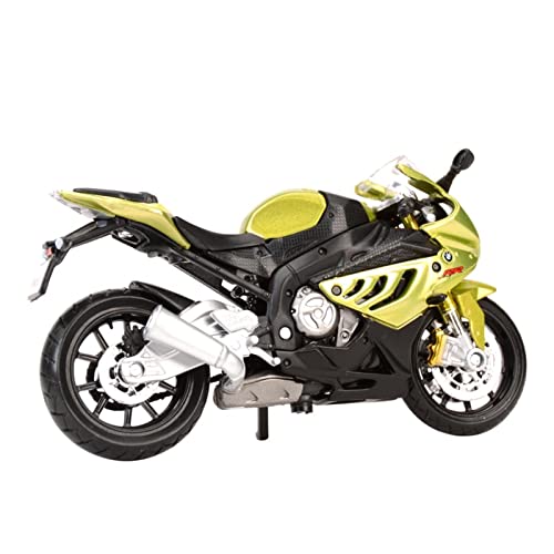 DZYWL Modelos De Escala De Simulación para 1:18 BMW-S1000RR Colección De Juguetes Modelo De Motocicleta De Aleación Fundida A Presión Año Nuevo Cumpleaños