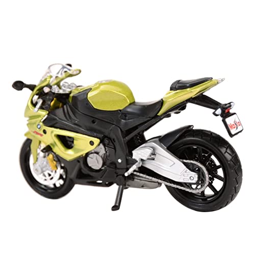 DZYWL Modelos De Escala De Simulación para 1:18 BMW-S1000RR Colección De Juguetes Modelo De Motocicleta De Aleación Fundida A Presión Año Nuevo Cumpleaños