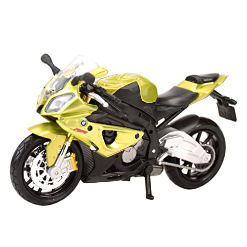 DZYWL Modelos De Escala De Simulación para 1:18 BMW-S1000RR Colección De Juguetes Modelo De Motocicleta De Aleación Fundida A Presión Año Nuevo Cumpleaños