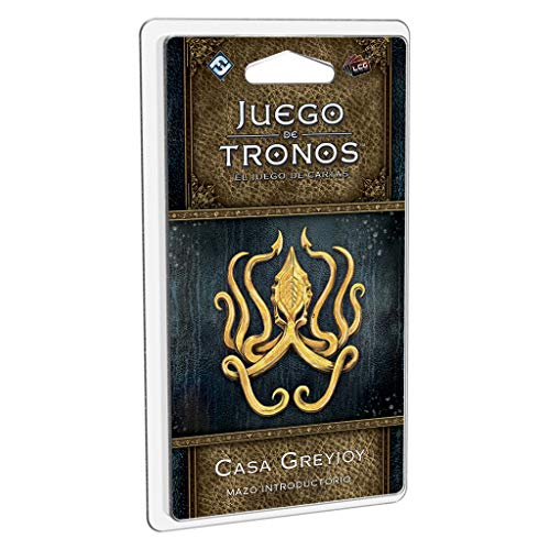 Edge Entertainment- Juego de Tronos lcg: mazo introductorio de la casa Greyjoy - español, Multicolor (GT39ES)