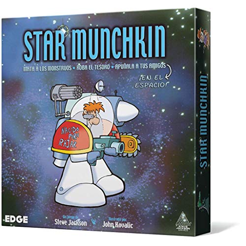 Edge Entertainment- Star Munchkin - Español, Color (EESJSM01)