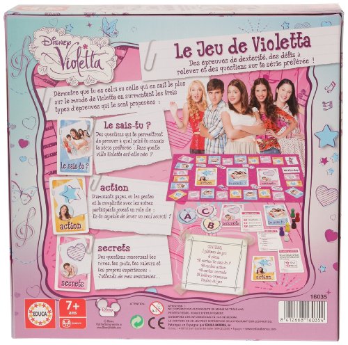 Educa Borrás - Juego de Mesa Violetta (16035)