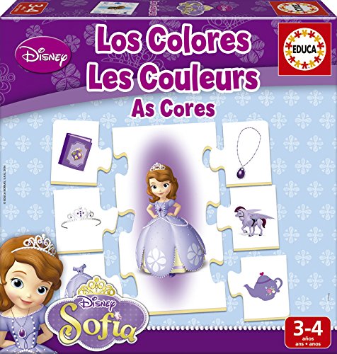 Educa Borrás Princesa Sofía - Aprendo Los Colores, Juego Educativo 16231