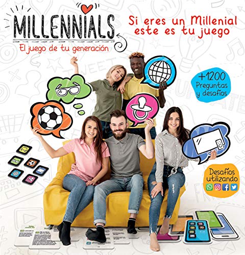 Educa - Millenial Generation. Juego de Mesa de Preguntas y desafíos sobre la Infancia de la generación Y. Entre 18 y 40 años. 18864