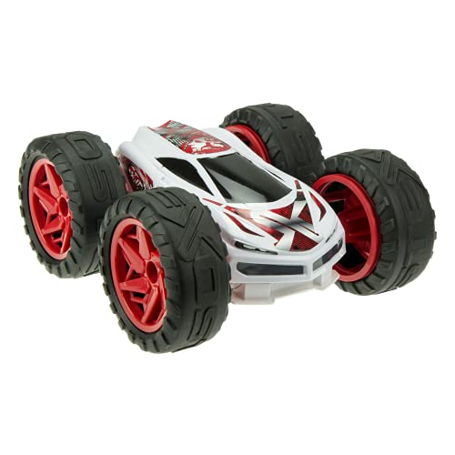 Exost Coche teledirigido-Gyrotex 2,4 GHz-Rotación sobre 2 Ruedas-Juguete Infantil-A Partir de 5 años, Multicolor (Silverlit 20217)