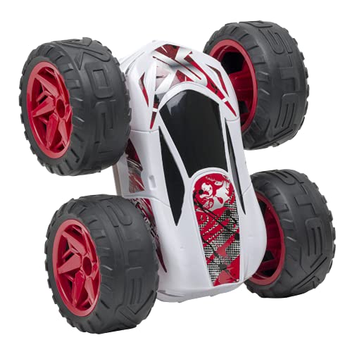 Exost Coche teledirigido-Gyrotex 2,4 GHz-Rotación sobre 2 Ruedas-Juguete Infantil-A Partir de 5 años, Multicolor (Silverlit 20217)