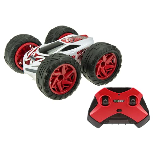 Exost Coche teledirigido-Gyrotex 2,4 GHz-Rotación sobre 2 Ruedas-Juguete Infantil-A Partir de 5 años, Multicolor (Silverlit 20217)