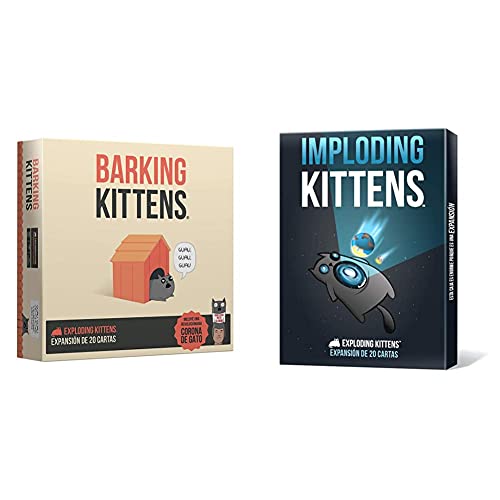 Exploding Kittens Juego De Mesa En Español + Asmodee Imploding (Ekek03Es)