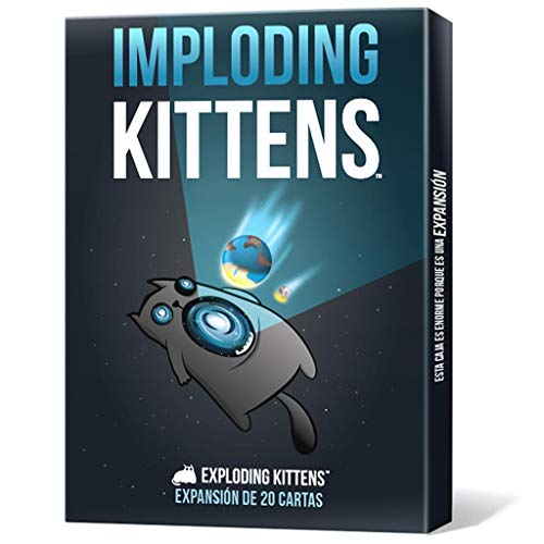 Exploding Kittens Juego De Mesa En Español + Asmodee Imploding (Ekek03Es)