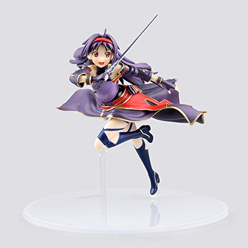 Factorydiy Figuras Anime Baratas Anime en línea II Sao Madre Rosario Horn Yuuki PVC Modelo Personaje Decoración Muñeca Alto Aproximadamente 18Cm Juguetes para Regalo de Amigo