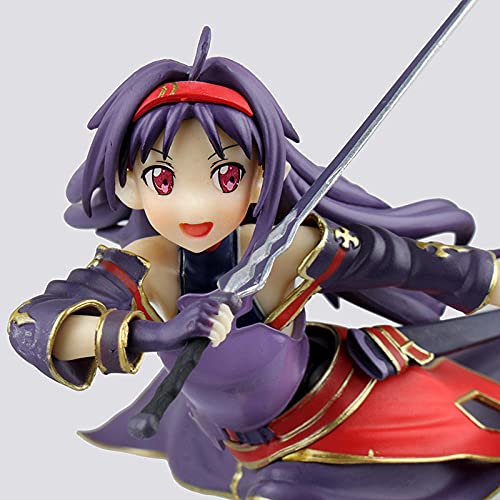 Factorydiy Figuras Anime Baratas Anime en línea II Sao Madre Rosario Horn Yuuki PVC Modelo Personaje Decoración Muñeca Alto Aproximadamente 18Cm Juguetes para Regalo de Amigo