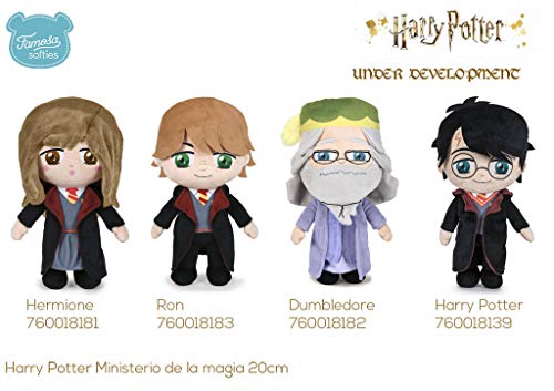 Famosa Softies - Peluche Dumbledore Ministerio de la Magia, 20 cm, Multicolor, (Famosa 760018182)