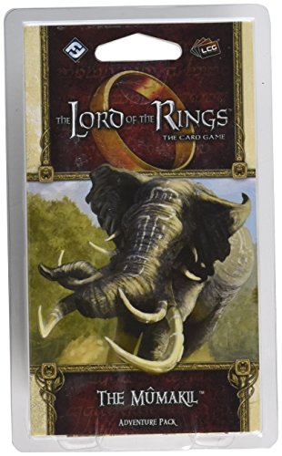 Fantasy Flight Games | Lord of The Rings LCG: Paquete de Aventura: El Mumakil | Edades 14+ | 1 a 2 Jugadores | 60 Min Tiempo del Jugador