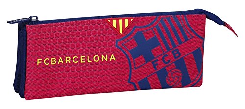 F.C Barcelona - Portatodo Triple, Color Azul/Granito (SAFTA 811572744)