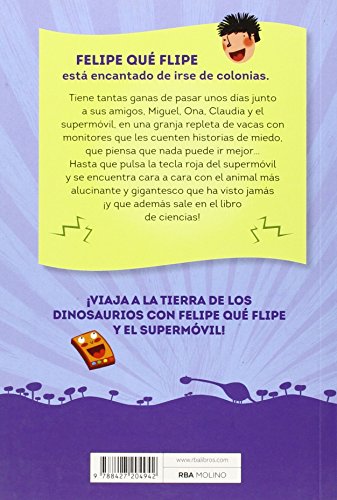 Felipe qué flipe, 2. En tierra de dinosaurios (Peques)