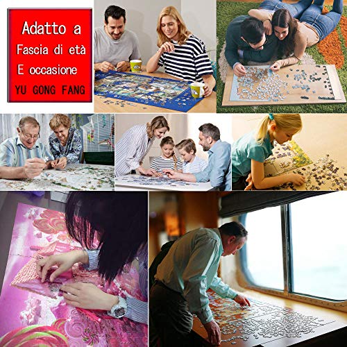 FFLFFL - Puzzle para adultos (3000 piezas), diseño de rompecabezas de reserva de biblioteca, fantástico para niños para la familia y los amigos de la educación, vacaciones, regalo favorito