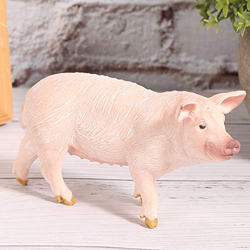 Figura de acción de Cerdo Toy Simulation Animal Toy Collection Pig Miniature Toy Animal Model Adornos para decoración de Accesorios para el hogar