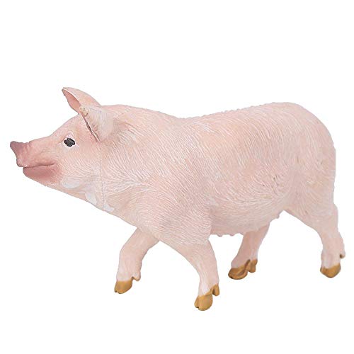 Figura de acción de Cerdo Toy Simulation Animal Toy Collection Pig Miniature Toy Animal Model Adornos para decoración de Accesorios para el hogar