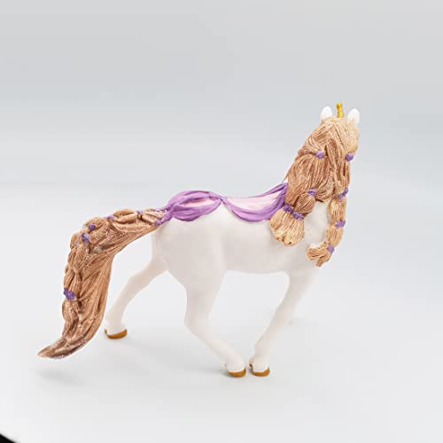 Figura de juguete de Bayala – Doyomtoy, unicornio, Mítico Pegaso, modelo de energía mágica, criatura sólida, unicornio de colores