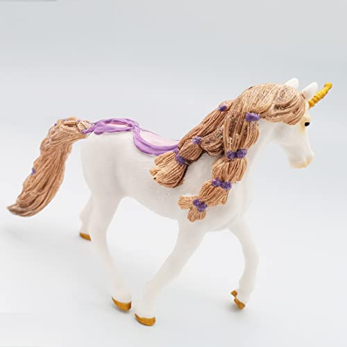 Figura de juguete de Bayala – Doyomtoy, unicornio, Mítico Pegaso, modelo de energía mágica, criatura sólida, unicornio de colores