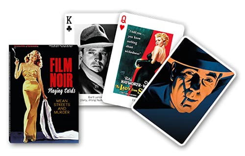 Film Noir Playing Cards - Cine Negro Baraja de Poker Piatnik 1604