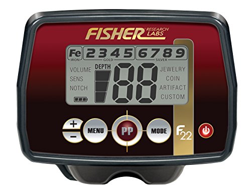 fischer Fisher F22 - Detector de Metales con Bobina de Buceo