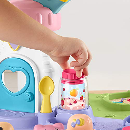 Fisher-Price-​ Little People, Cameretta Coccole, Playset Musicale con Luci e Canzoncine Juguete para niños 18 + Meses (Mattel GRW93)