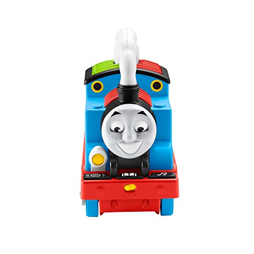 Fisher-Price Thomas & Friends Storytime Thomas - Edición en inglés del Reino Unido, Tren Interactivo con Luces, música e Historias para niños en Edad Preescolar